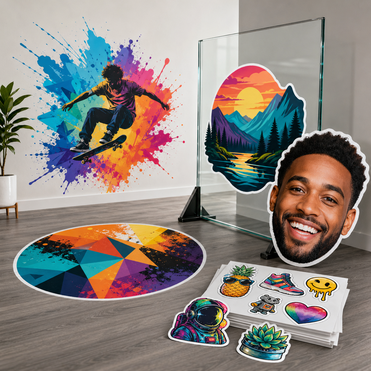 Custom print project sample
