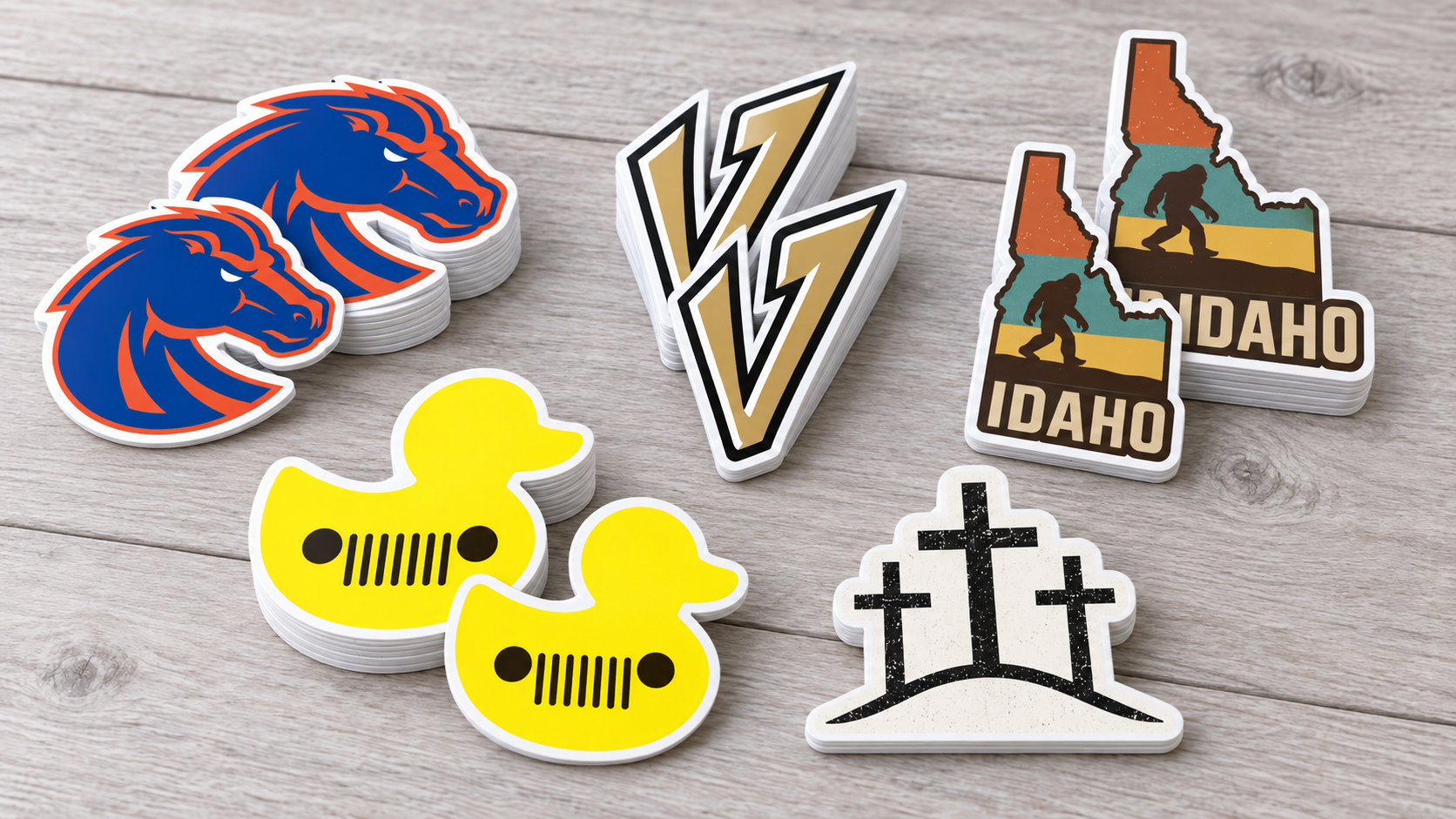 Custom stickers decals and specialty print projects